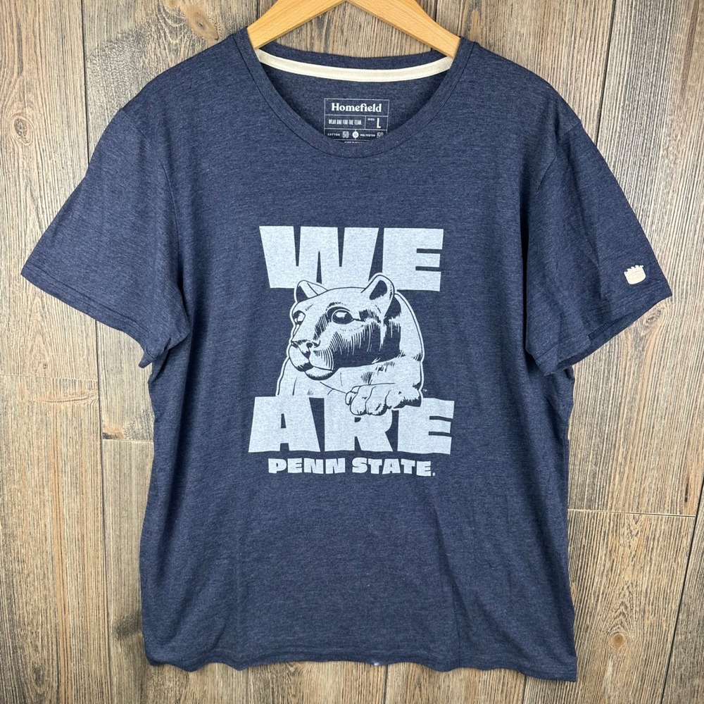 Homefield Penn State Nittany Lions We Are Navy Heather T-Shirt Mens Large L